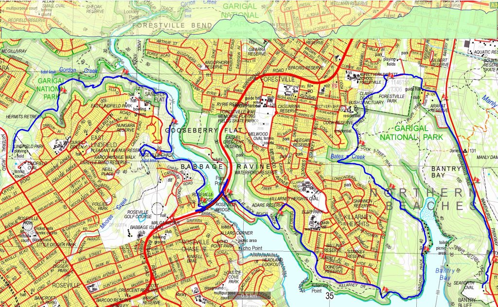 Course Details – The Great NOSH Footrace 2019